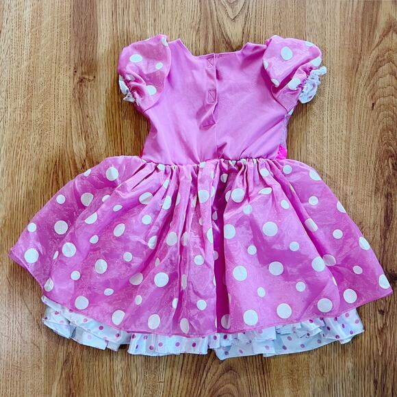 Disney Pink Minnie Mouse Polkadot Costume Dress - Picture 11 of 15